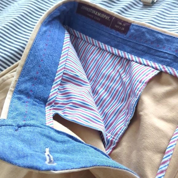 Johnston & Murphy Khaki Pant - Picture 3 of 5